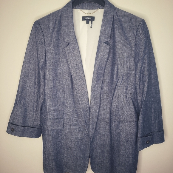 Dkny Jackets & Blazers - DKNY XL Denim Blazer. NWOT